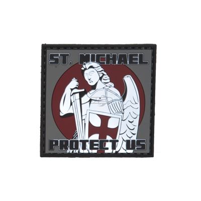 Patch ST.MICHAEL PROTECT US Velcro Kunststoff