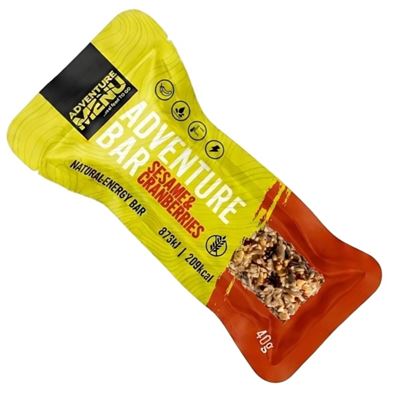Riegel „Adventure Bar Sesame & Cranberries“