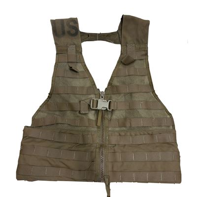 Taktische Weste US FLC MOLLE II FLC COYOTE used