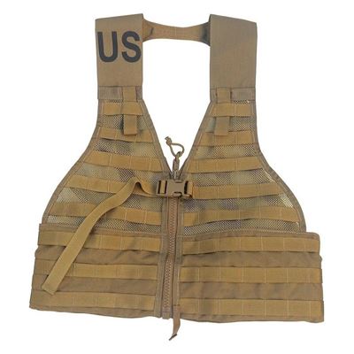 Taktische Weste US FLC MOLLE II FLC COYOTE used