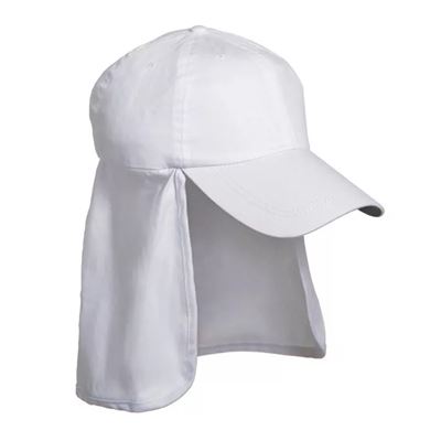 Cappy LEGION mit Halsschutz WEISS
