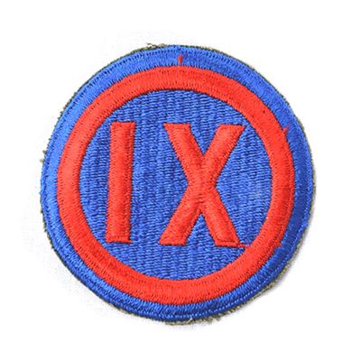 Patch 9th DIVISION CORPS