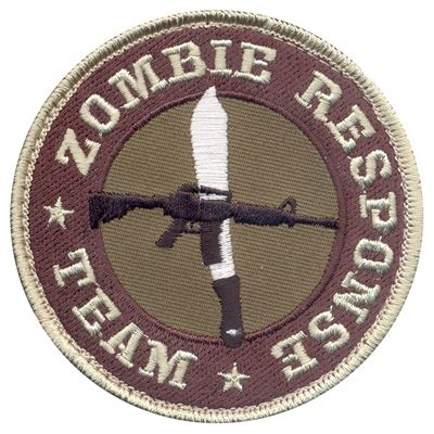 Patch ZOMBIE RESPONSE TEAM Velcro