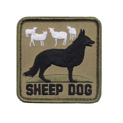 Patch SHEEP DOG Velcro