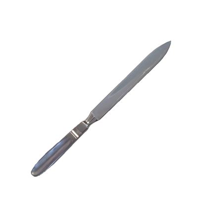 Zweischneidiges Amputationsmesser 160mm mit Schutz