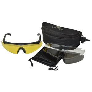 Taktische Brille REVISION Sawfly Z87 mit drei Gläsern schwarzer Rahmen gebraucht  4-0076-0234-G 2