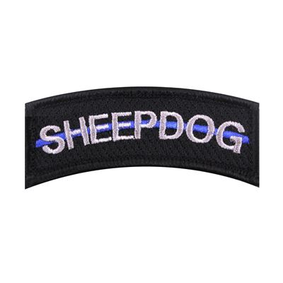 Patch SHEEP DOG Thin Blue Line VELCRO