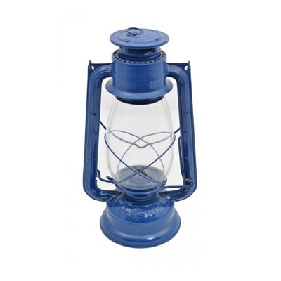 Petroleumlampe METALOGLOBUS Nr.107 BLAU