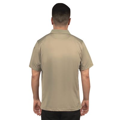 Poloshirt TACTICAL PERFORMANCE kurzärmelig SILVER TAN ROTHCO 77320 6