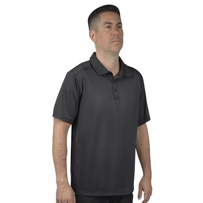 Poloshirt TACTICAL PERFORMANCE kurzärmelig CHARCOAL GRAUES ROTHCO 77340 2