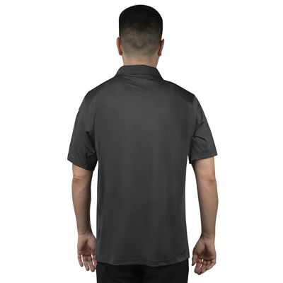Poloshirt TACTICAL PERFORMANCE kurzärmelig CHARCOAL GRAUES ROTHCO 77340 5