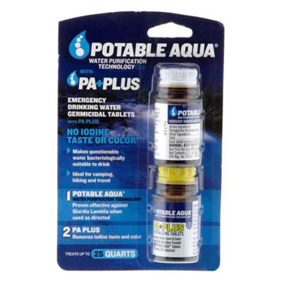 Tabletten US POTABLE AQUA® zur Wasseraufbereitung