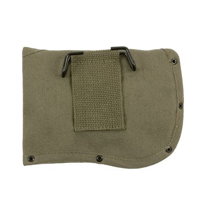 Axt Holster DELUXE aus LEINE GRÜN