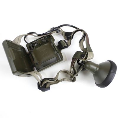 FRENCH LAGO original CCE Halogen-Armee-Stirnlampe