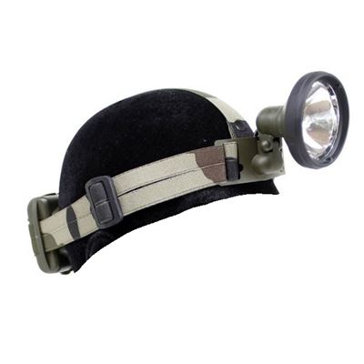 FRENCH LAGO original CCE Halogen-Armee-Stirnlampe