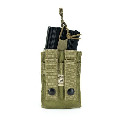 Tasche MOLLE für 2 Magazine M4/AR-15 KHAKI gebraucht