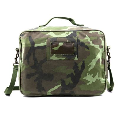 Tasche für Dokumente Umhängeriemen mit Karabiener CZECH ARMY vz.95 forest gebraucht Tschechische Armee  805852K-G 2