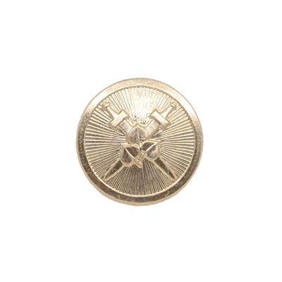 Knopf mit SK-Emblem (Schwerter und Blätter) 25mm GOLD