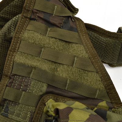 Taktisch Weste ZUM ABSEILEN CZECH ARMY - sa-58 vz.95 forest gebraucht