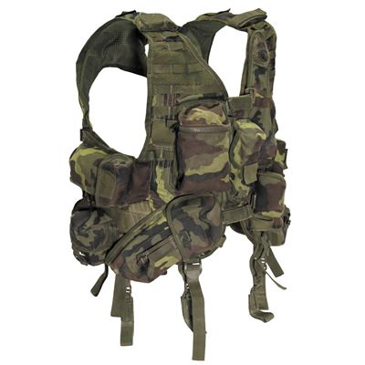Taktisch Weste ZUM ABSEILEN CZECH ARMY - sa-58 vz.95 forest gebraucht