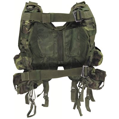 Taktisch Weste ZUM ABSEILEN CZECH ARMY - sa-58 vz.95 forest gebraucht
