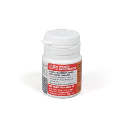 Tabletten zur Wasserreinigung und -konservierung 100 Tabletten basic NATURE 810442 2