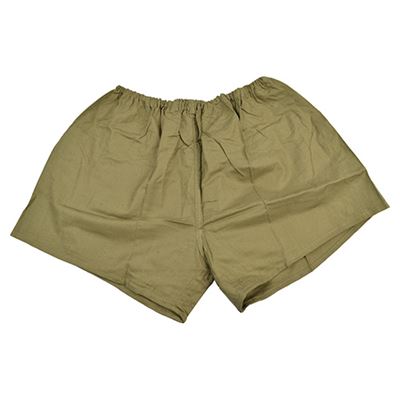 Boxershorts CZECH ARMY GRÜN gelde Lampasse