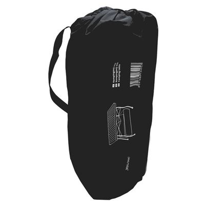 Klappbarer Scherentisch ALU-Latten mit Stauraum