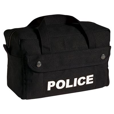 Tasche klein mit Aufschrift POLICE SCHWARZ