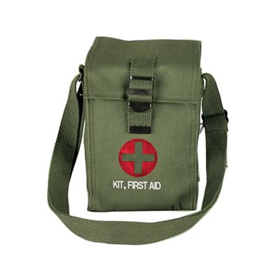 Tasche Erste Hilfe mit Kreuz GRÜN