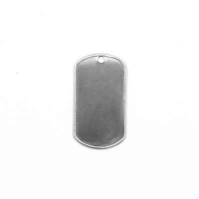 Dog Tag DOG TAG US EDELSTAHL SILBER