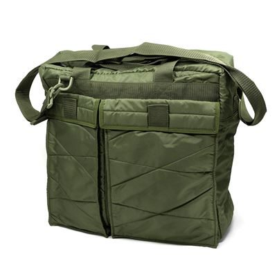 Tasche für leitenden Flieger CZECH ARMY mit Riemen OLIV gebr.