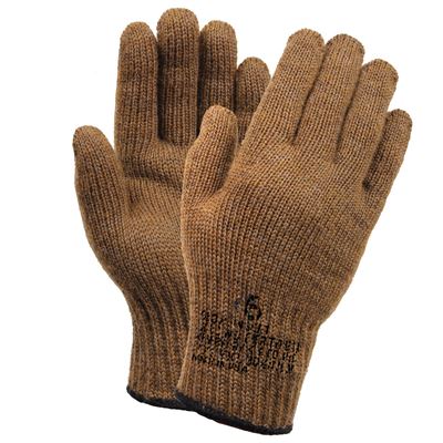 Handschuhe Wolle US COYOTE BROWN