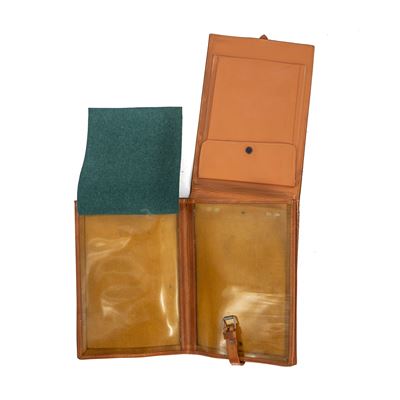 Gebrauchte Kartentasche aus Leder der ČSLA Tschechische Armee  8516309 3