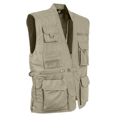 Weste Concealed 27 Taschen KHAKI