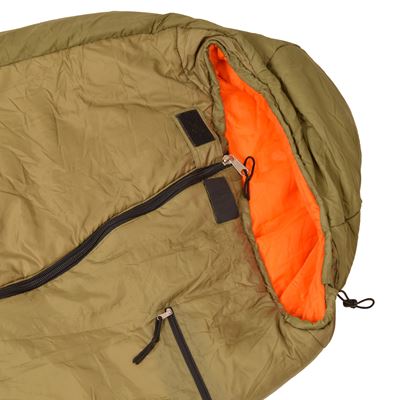 Schlafsack AČR vz.2000 PZ Winter GRÜN-ORANGE gebraucht Tschechische Armee  860450501 5