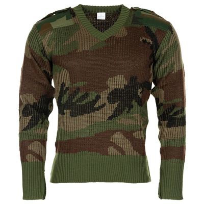 Französischer Pullover mit V-Ausschnitt, maskiert CCE