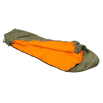 Schlafsack modular CZECH ARMY vz.2001 MS Winter GRÜN gebraucht