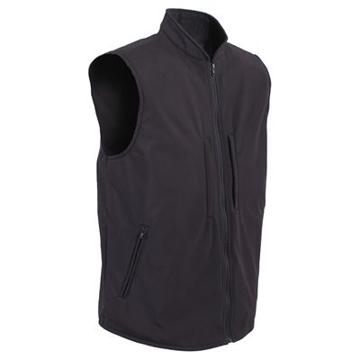 Weste CONCEALED CARRY Softshell SCHWARZ