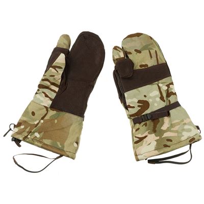 Britische Dreifinger-Handschuhe aus GORE-TEX im MTP-Muster Britische Armee  865327 2