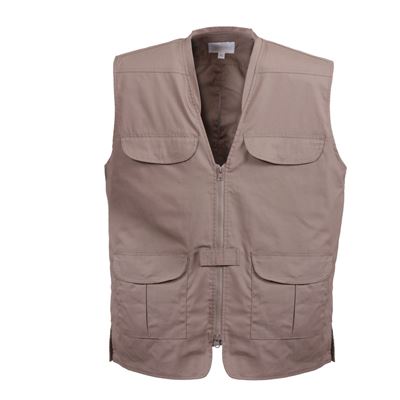 Weste CONCEALED CARRY leicht KHAKI