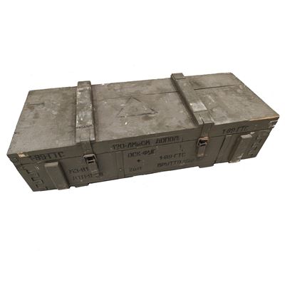 Holzkiste für 2 OF-120 M-Schläger gebraucht