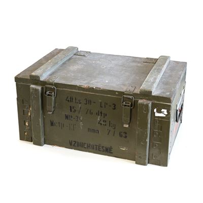 Holzkiste von Munition LP-3 gebraucht
