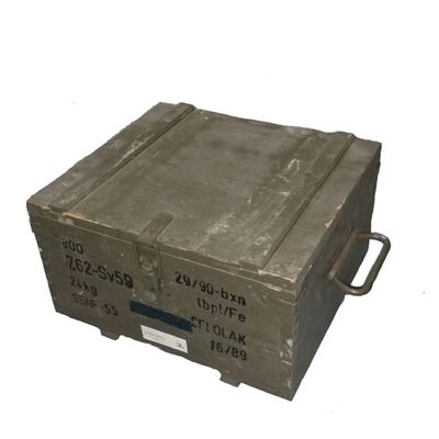 Holzkiste für Munition CZECH ARMY 35 x 31 x 18 cm gebraucht