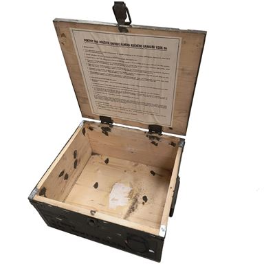 Holzkiste für granaten URG-86 35 x 31 x 18 cm gebraucht
