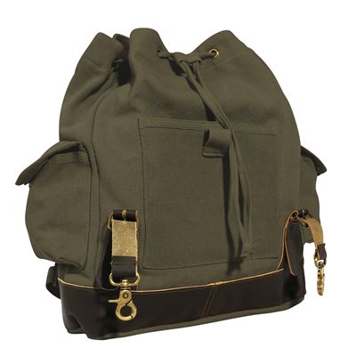 Rucksack EXPEDITION VINTAGE GRÜN ROTHCO 8704 5