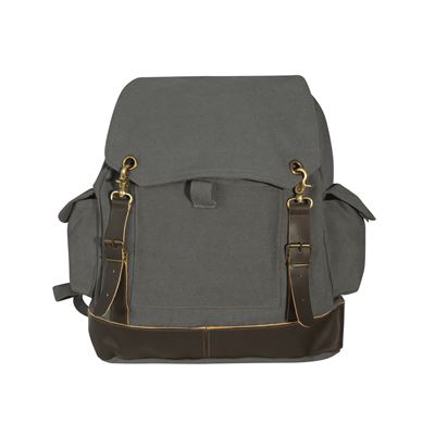 Rucksack EXPEDITION VINTAGE CHARCOAL GREY ROTHCO 8707 4