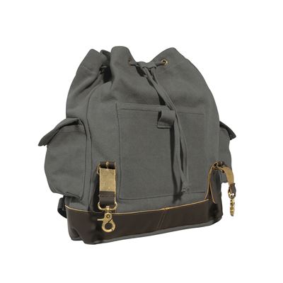 Rucksack EXPEDITION VINTAGE CHARCOAL GREY ROTHCO 8707 2