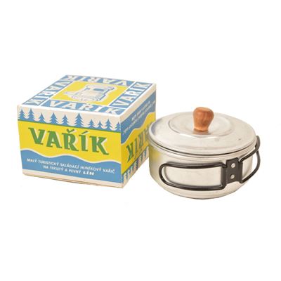 Faltbarer Taschen-Alkoholkocher "VARIK" aus Aluminium