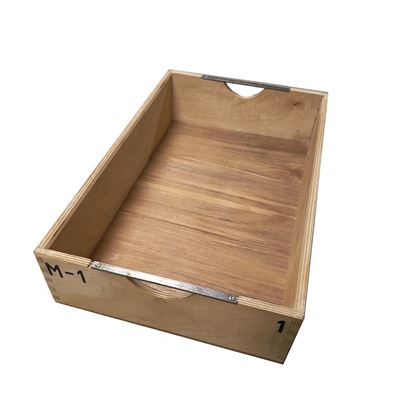 Schublade Holzkiste medizinisch 9x26x43cm